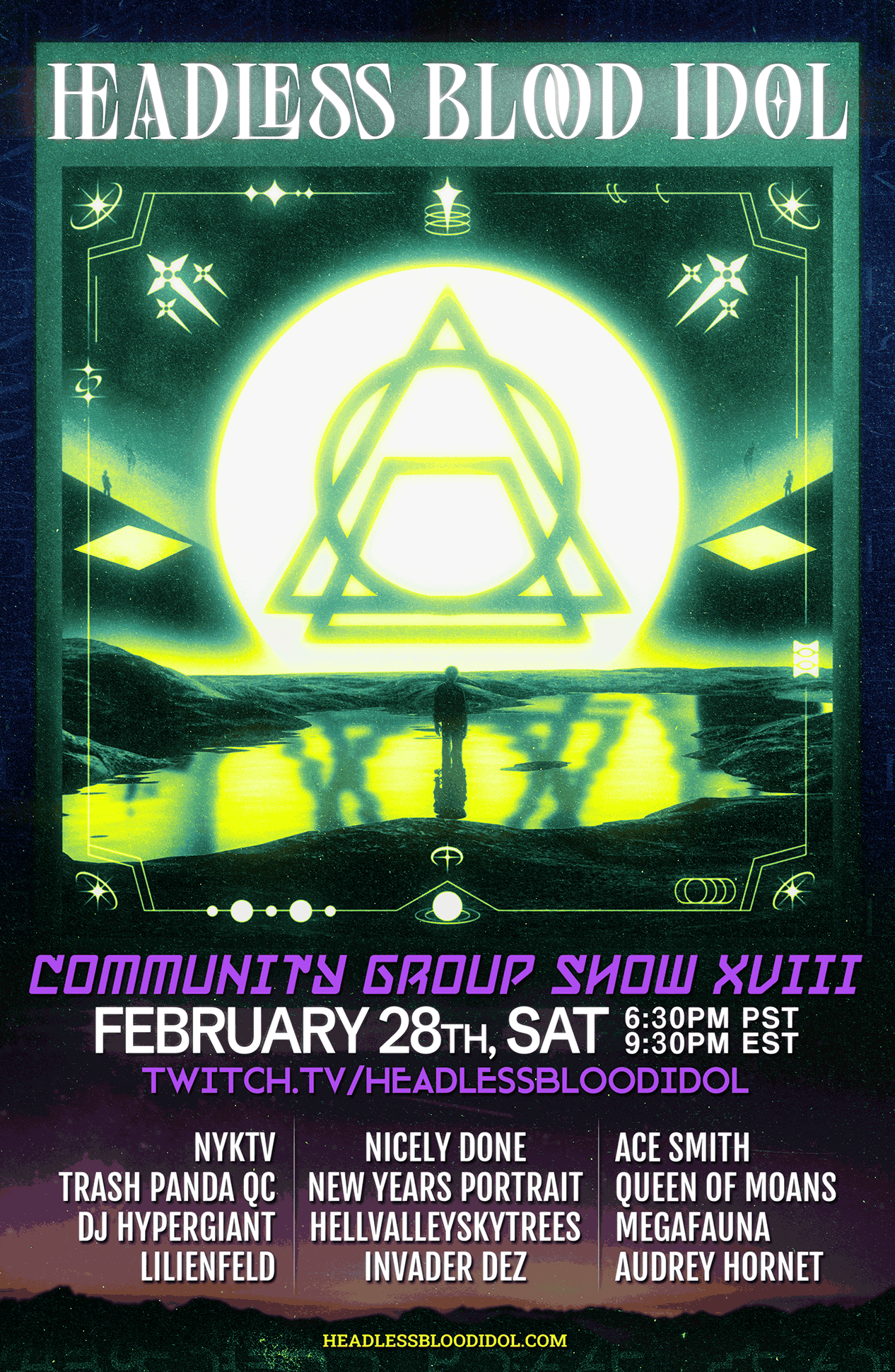 HEADLESS BLOOD IDOL twitch.tv/headlessbloodidol