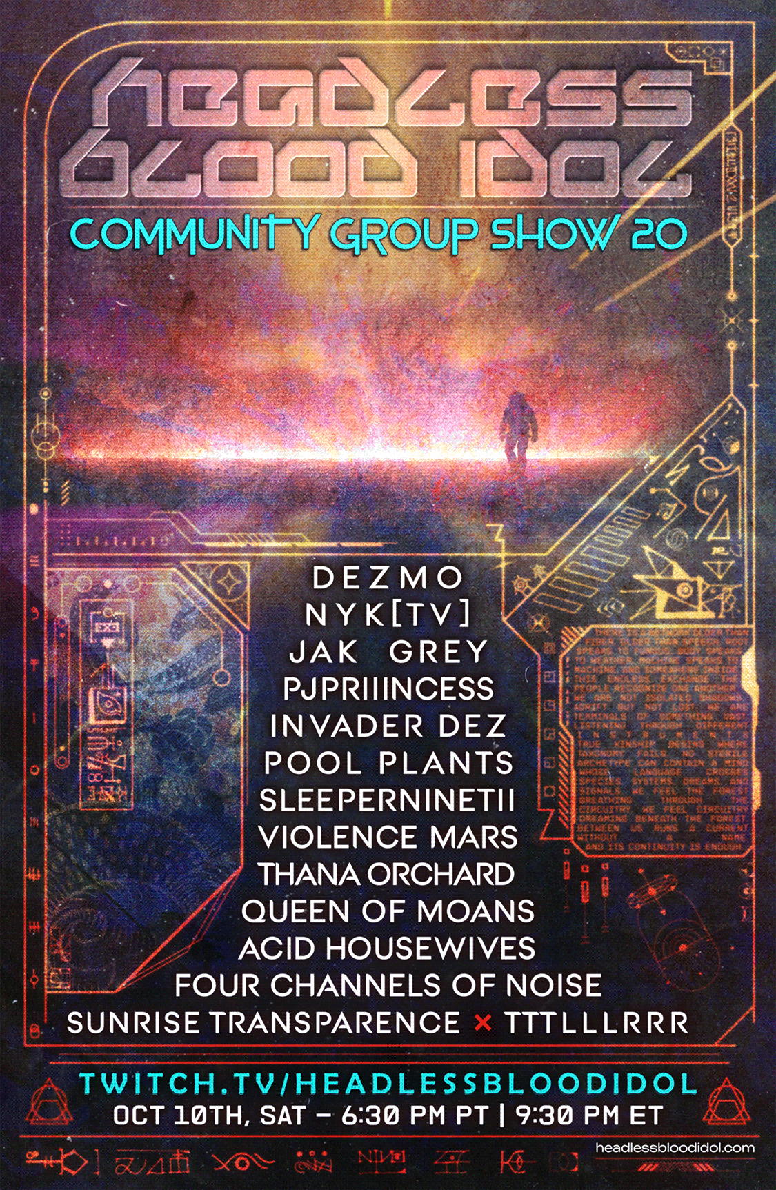 HEADLESS BLOOD IDOL - COMMUNITY GROUP SHOW 20